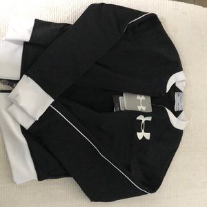 Girls medium Under Armour track jacket.